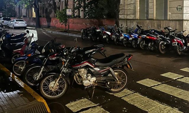 Despliegue policial: 54 motocicletas retenidas en nueva ofensiva de la Policía Federal