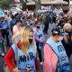 Llega a Plaza de Mayo la marcha federal piquetera contra la pobreza